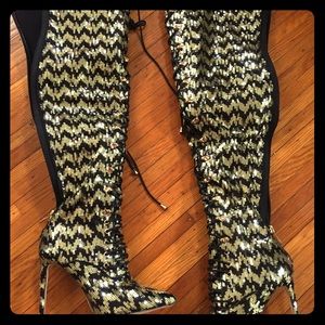 Ecstasy thigh high boots